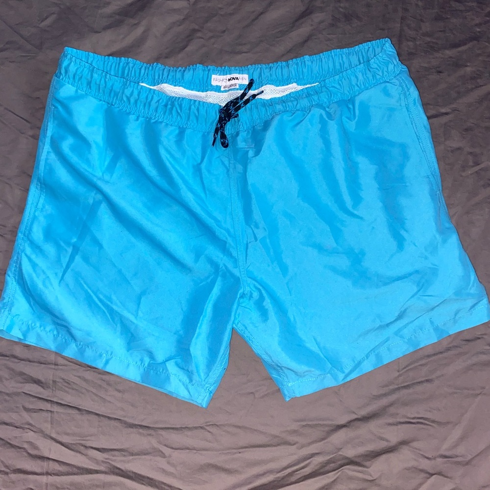 Swim trunks (blue)